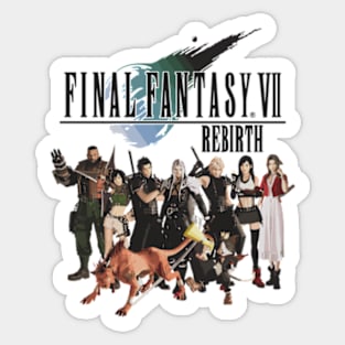 Final Fantasy 7 VII Rebirth Sticker